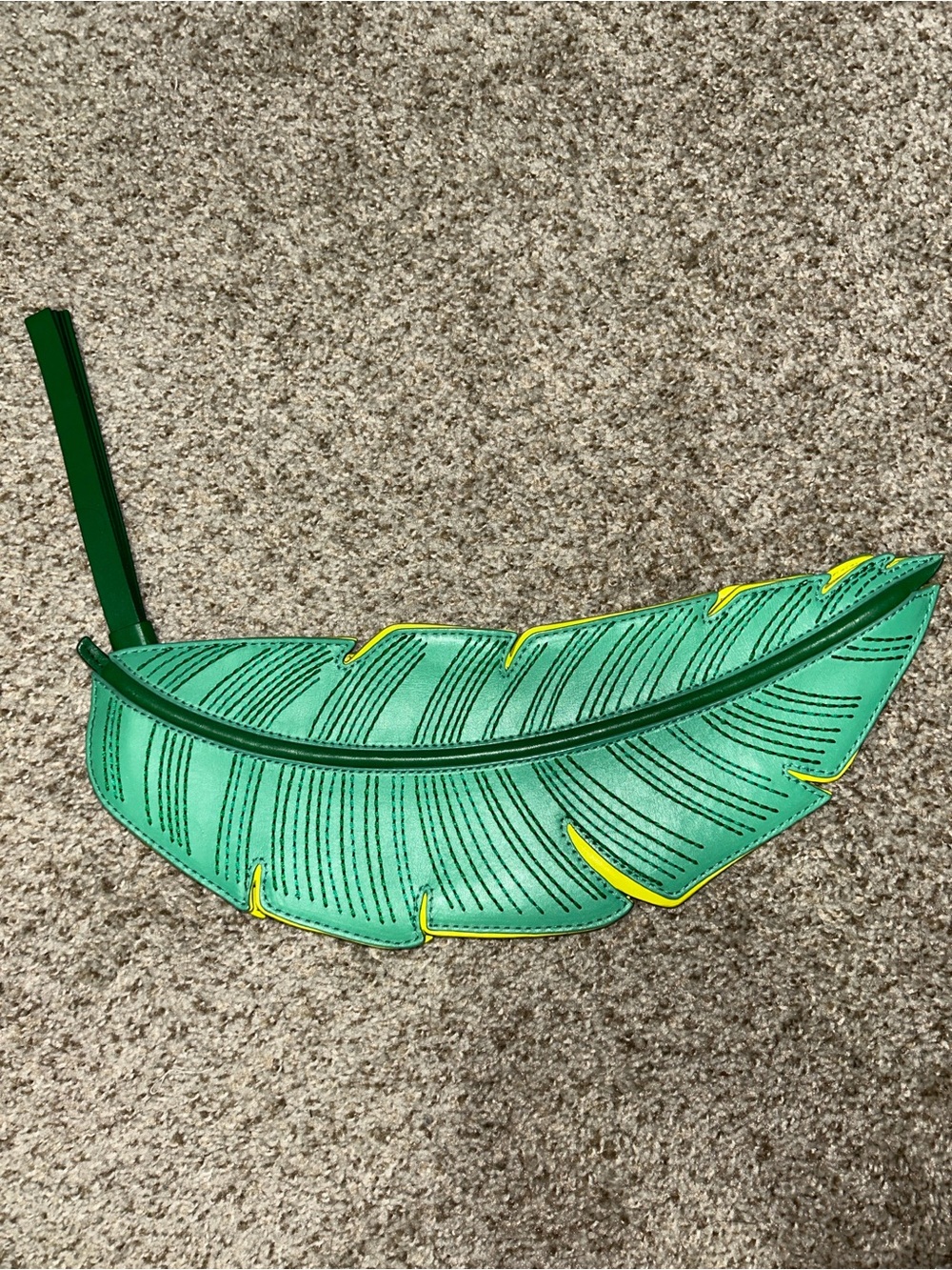 Kate Spade “Flights of Fancy” Banana Leaf Clutch